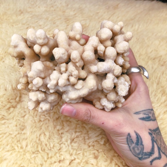 Botryoidal Moroccan Aragonite / Cave Calcite - Picture 6 of 6